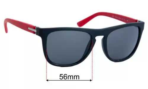 Sunglass Fix Replacement Lenses for Bvlgari 7020 - 56mm Wide Bvlgari 7020 Replacement Lenses 56mm wide