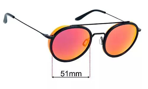 Sunglass Fix Replacement Lenses for Vuarnet VL1613 - 51mm Wide Vuarnet VL1613 Replacement Lenses 51mm wide