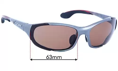 Sunglass Fix Lentes de Repuesto para Cebe Depose - 63mm Wide Cebe Depose Lentes de Repuesto 63mm wide
