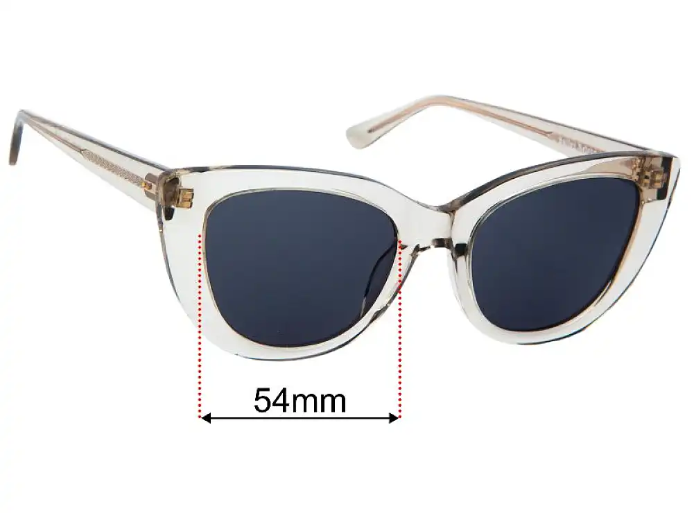 Sunglass Fix Lentes de Repuesto para Bailey Nelson Ormond - 54mm Wide Sunglass Fix Lentes de Repuesto para Bailey Nelson Ormond - 54mm Wide