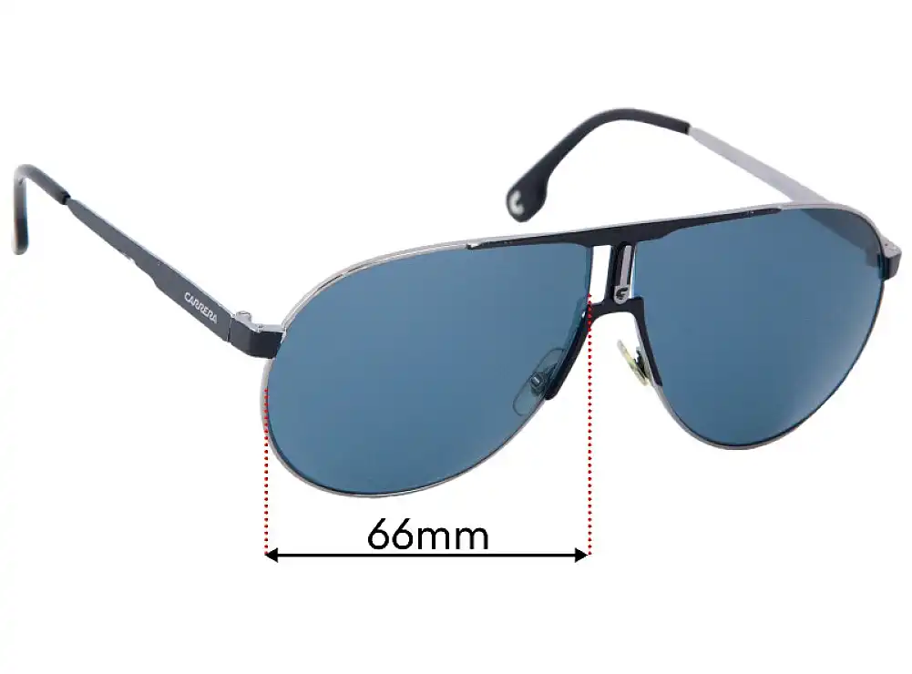 Sunglass Fix Lentes de Repuesto para Carrera 1005/S - 66mm Wide Sunglass Fix Lentes de Repuesto para Carrera 1005/S - 66mm Wide