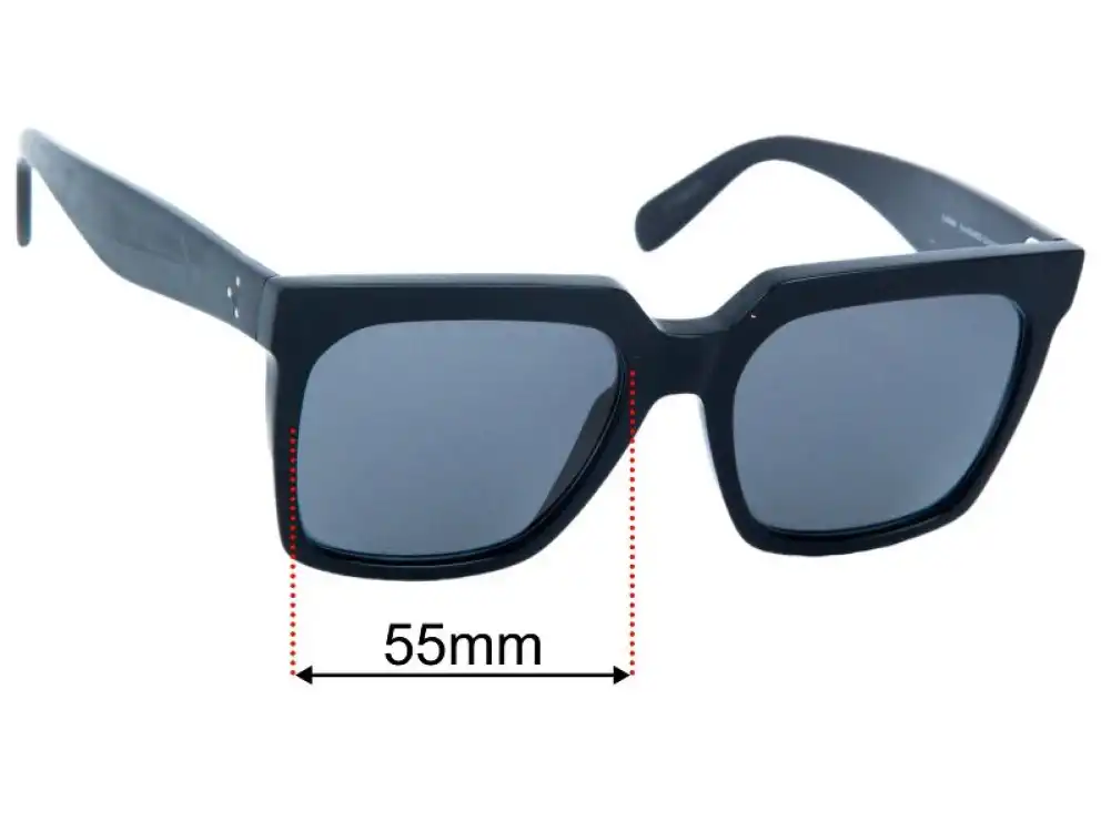 Sunglass Fix Lentes de Repuesto para Celine CL 4055IN - 55mm Wide Sunglass Fix Lentes de Repuesto para Celine CL 4055IN - 55mm Wide