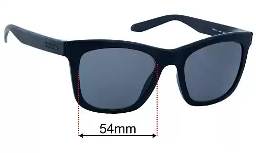 Sunglass Fix Lentes de Repuesto para Dragon Aria - 54mm Wide Dragon Aria Lentes de Repuesto 54mm wide