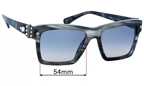 Sunglass Fix Replacement Lenses for Lanvin SLN 511S - 54mm Wide Sunglass Fix Replacement Lenses Lanvin SLN 511S - 54mm Wide