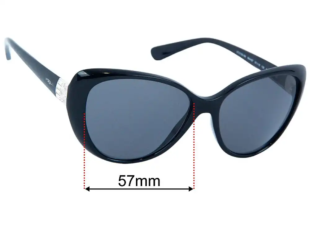 Sunglass Fix Lentes de Repuesto para Vogue VO5193-SB - 57mm Wide Sunglass Fix Lentes de Repuesto para Vogue VO5193-SB - 57mm Wide
