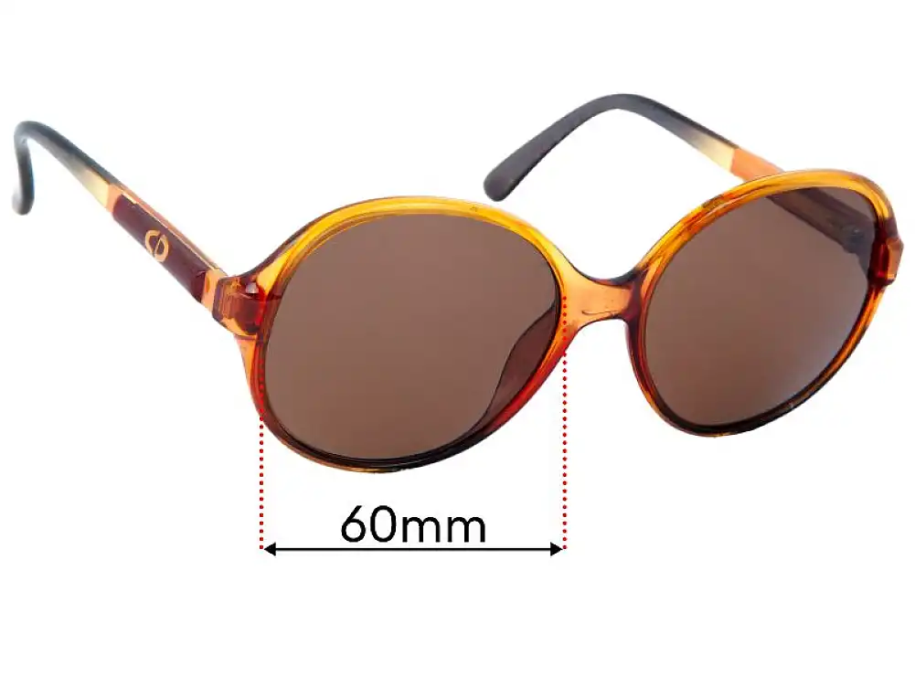 Sunglass Fix Lentes de Repuesto para Christian Dior 2239 - 60mm Wide Sunglass Fix Lentes de Repuesto para Christian Dior 2239 - 60mm Wide