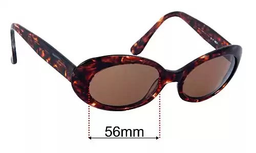 Sunglass Fix Replacement Lenses for Anglo American Optical The Beat 56mm Anglo American Optical The Beat Replacement Lenses 56mm wide