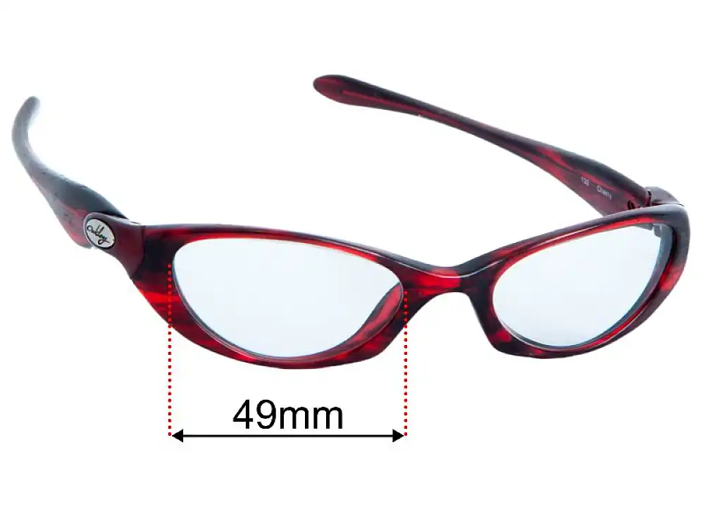 Sunglass Fix Lentes de Repuesto para Oakley Halo - 49mm Wide Sunglass Fix Lentes de Repuesto para Oakley Halo - 49mm Wide