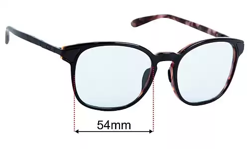 Sunglass Fix Lentes de Repuesto para Oakley Ringer OO2047 - 54mm Wide Oakley Ringer OO2047 Lentes de Repuesto 54mm wide