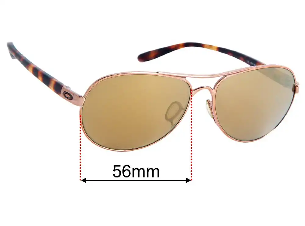 Sunglass Fix Lentes de Repuesto para Oakley Tie Breaker OO4108 - 56mm Wide Sunglass Fix Lentes de Repuesto para Oakley Tie Breaker OO4108 - 56mm Wide