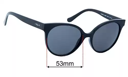 Sunglass Fix Lentes de Repuesto para Vogue VO5246-S - 53mm Wide Vogue VO5246-S Lentes de Repuesto 53mm wide