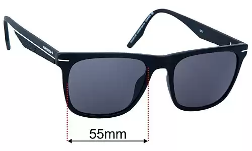 Sunglass Fix Lentes de Repuesto para Converse CV526S Sun Rx - 55mm Wide Converse CV526S Sun Rx Lentes de Repuesto 55mm wide