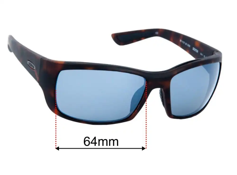 Sunglass Fix Lentes de Repuesto para Revo RE1127 Dexter - 64mm Wide Sunglass Fix Lentes de Repuesto para Revo RE1127 Dexter - 64mm Wide