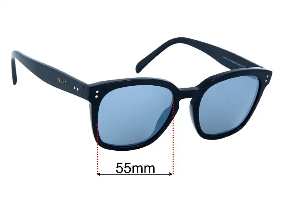 Sunglass Fix Lentes de Repuesto para Celine CL 40152I - 55mm Wide Sunglass Fix Lentes de Repuesto para Celine CL 40152I - 55mm Wide
