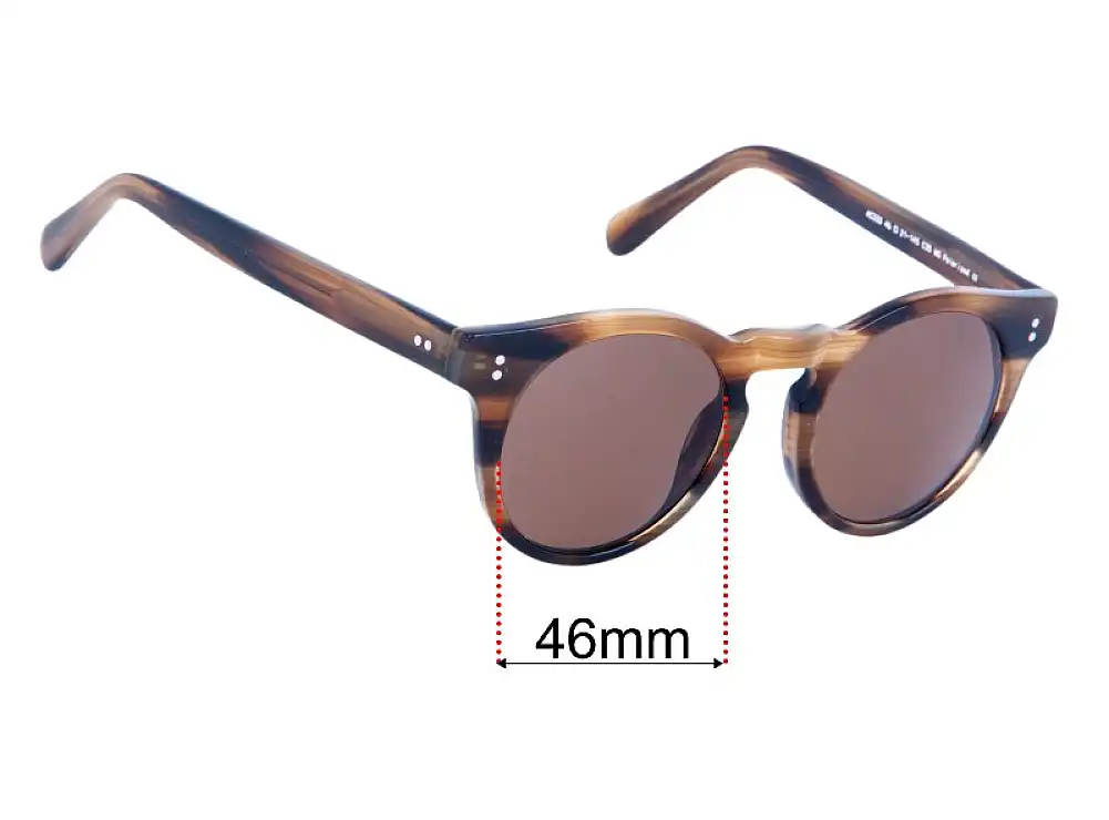 Sunglass Fix Lentes de Repuesto para Annex AC333 - 46mm Wide Sunglass Fix Lentes de Repuesto para Annex AC333 - 46mm Wide