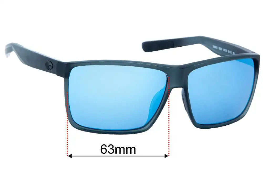 Sunglass Fix Lentes de Repuesto para Costa Del Mar Rincon - 63mm Wide Sunglass Fix Lentes de Repuesto para Costa Del Mar Rincon - 63mm Wide