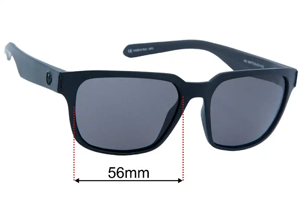 Sunglass Fix Lentes de Repuesto para Dragon Reflector H2O Floatable - 56mm Wide Sunglass Fix Lentes de Repuesto para Dragon Reflector H2O Floatable - 56mm Wide