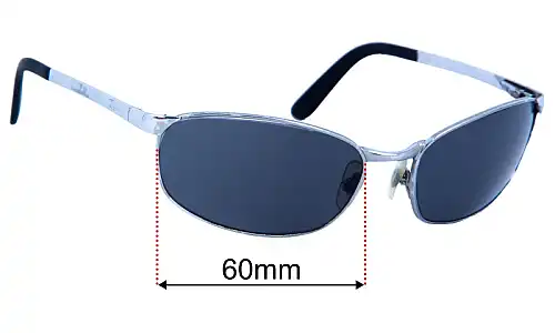 Sunglass Fix Lentes de Repuesto para Ray-Ban RB3175 Flight - 60mm Wide Ray-Ban RB3175 Flight Lentes de Repuesto 60mm wide