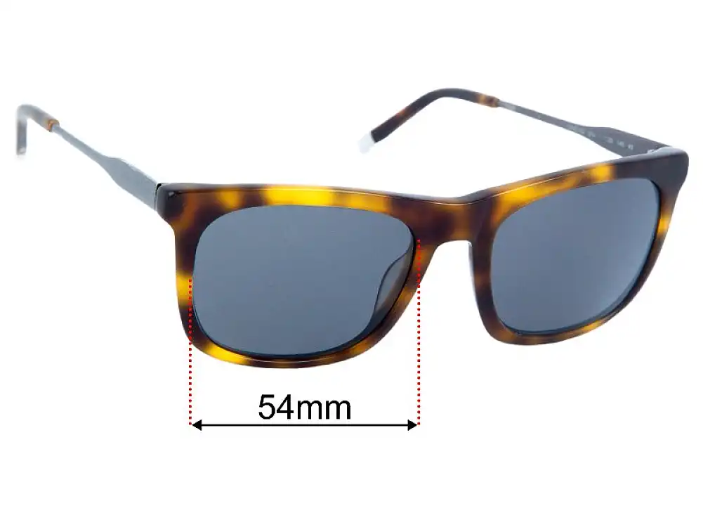 Sunglass Fix Lentes de Repuesto para Calvin Klein CK4319S - 54mm Wide Sunglass Fix Lentes de Repuesto para Calvin Klein CK4319S - 54mm Wide