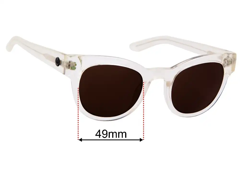 Sunglass Fix Lentes de Repuesto para Dragon Jett - 49mm Wide Sunglass Fix Lentes de Repuesto para Dragon Jett - 49mm Wide