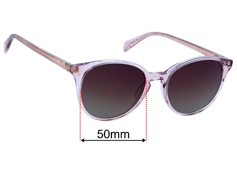 Sunglass Fix Lentes de Repuesto para Kylie Minogue More More More Sun Rx - 50mm Wide Sunglass Fix Lentes de Repuesto para Kylie Minogue More More More Sun Rx - 50mm Wide