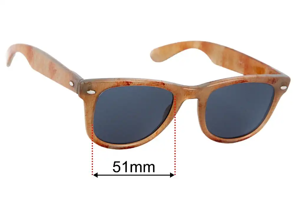 Sunglass Fix Lentes de Repuesto para Polaroid 8541 - 51mm Wide Sunglass Fix Lentes de Repuesto para Polaroid 8541 - 51mm Wide