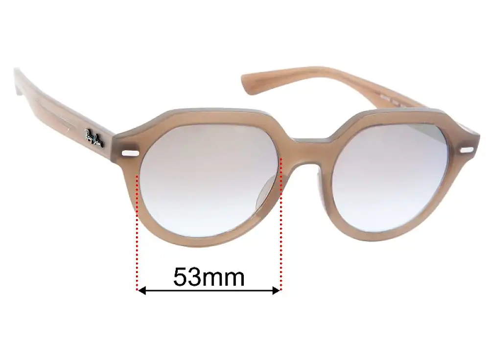 Sunglass Fix Lentes de Repuesto para Ray-Ban RB4399 Gina - 53mm Wide Sunglass Fix Lentes de Repuesto para Ray-Ban RB4399 Gina - 53mm Wide