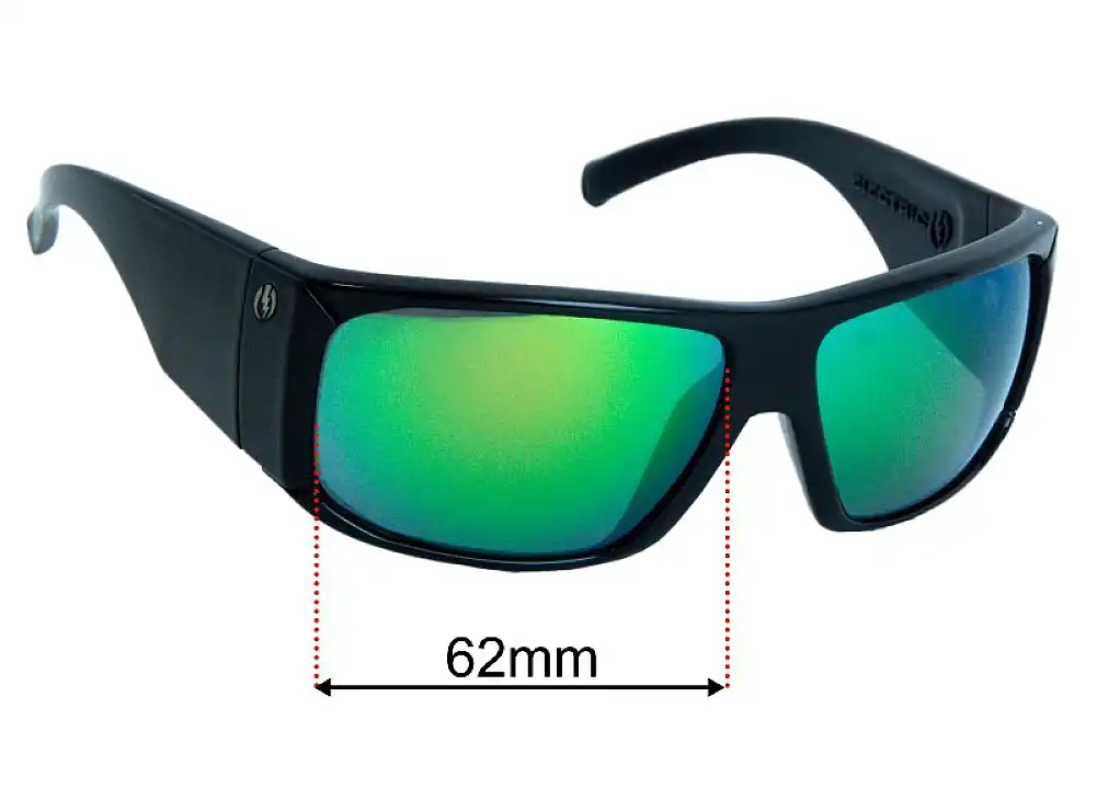 Sunglass Fix Replacement Lenses for Electric Jailbreak 62mm Sunglass Fix Replacement Lenses for Electric Jailbreak 62mm