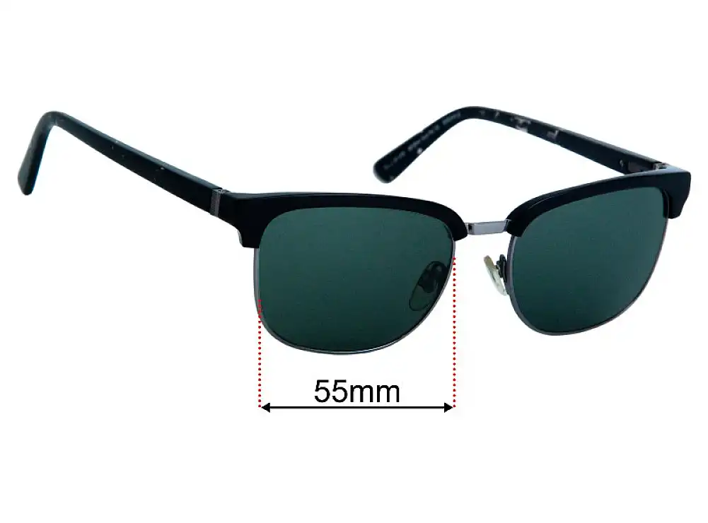 Sunglass Fix Lentes de Repuesto para Alex Perry AP Men Sun Rx 18 - 55mm Wide Sunglass Fix Lentes de Repuesto para Alex Perry AP Men Sun Rx 18 - 55mm Wide