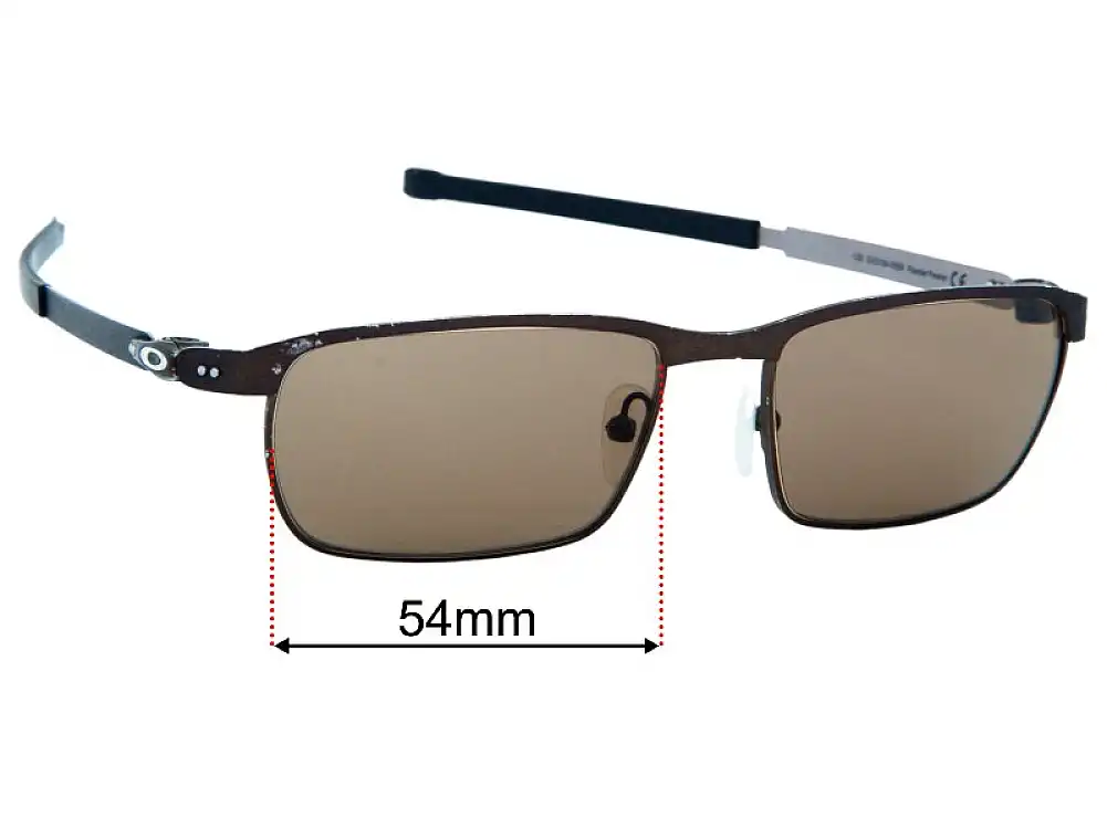 Sunglass Fix Replacement Lenses for Oakley OX3184 TinCup - 54mm Wide Sunglass Fix Replacement Lenses for Oakley OX3184 TinCup - 54mm Wide