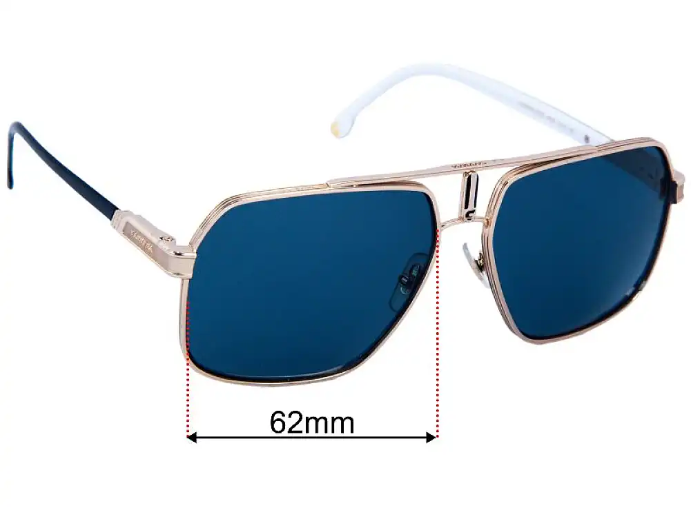 Sunglass Fix Lentes de Repuesto para Carrera 1055/S - 62mm Wide Sunglass Fix Lentes de Repuesto para Carrera 1055/S - 62mm Wide