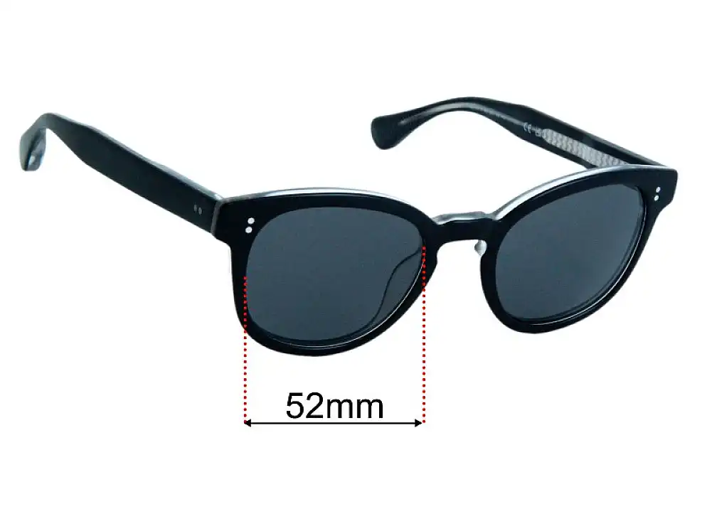 Sunglass Fix Lentes de Repuesto para Maui Jim MJ842 Cheetah 5 - 52mm Wide Sunglass Fix Lentes de Repuesto para Maui Jim MJ842 Cheetah 5 - 52mm Wide