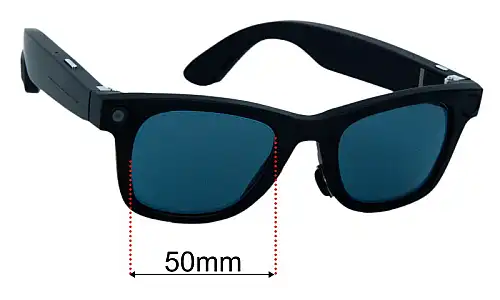 Sunglass Fix Lentes de Repuesto para Vision X Smart Glasses - 50mm Wide Vision X Smart Glasses Lentes de Repuesto 50mm wide