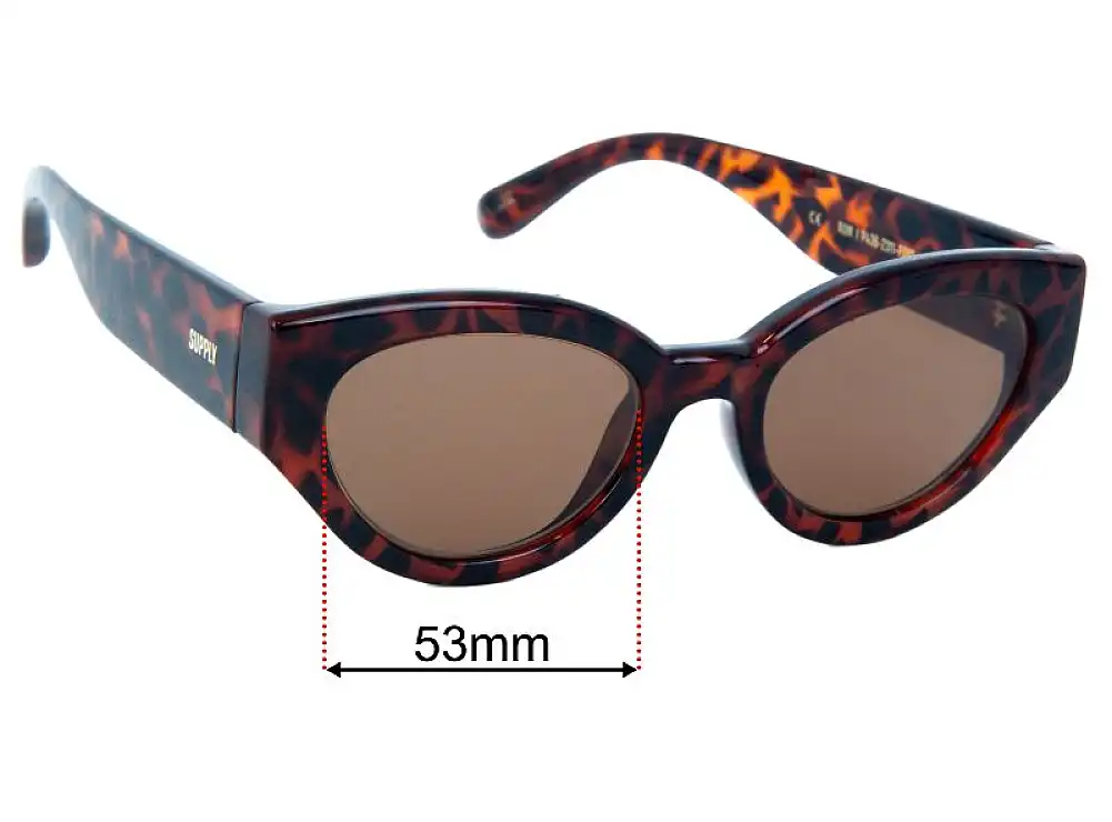 Sunglass Fix Replacement Lenses for Local Supply ROM - 53mm Wide Sunglass Fix Replacement Lenses for Local Supply ROM - 53mm Wide