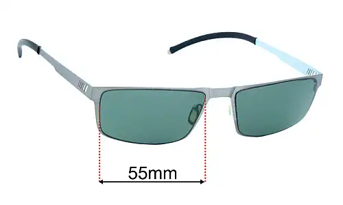 Sunglass Fix Replacement Lenses for Orgreen Gregory - 55mm Wide Orgreen Gregory Replacement Lenses 55mm wide