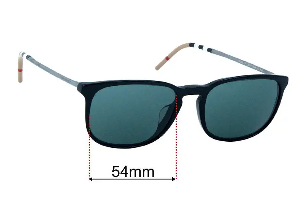 Sunglass Fix Replacement Lenses for Burberry B 2293-F 54mm Sunglass Fix Replacement Lenses for Burberry B 2293-F 54mm