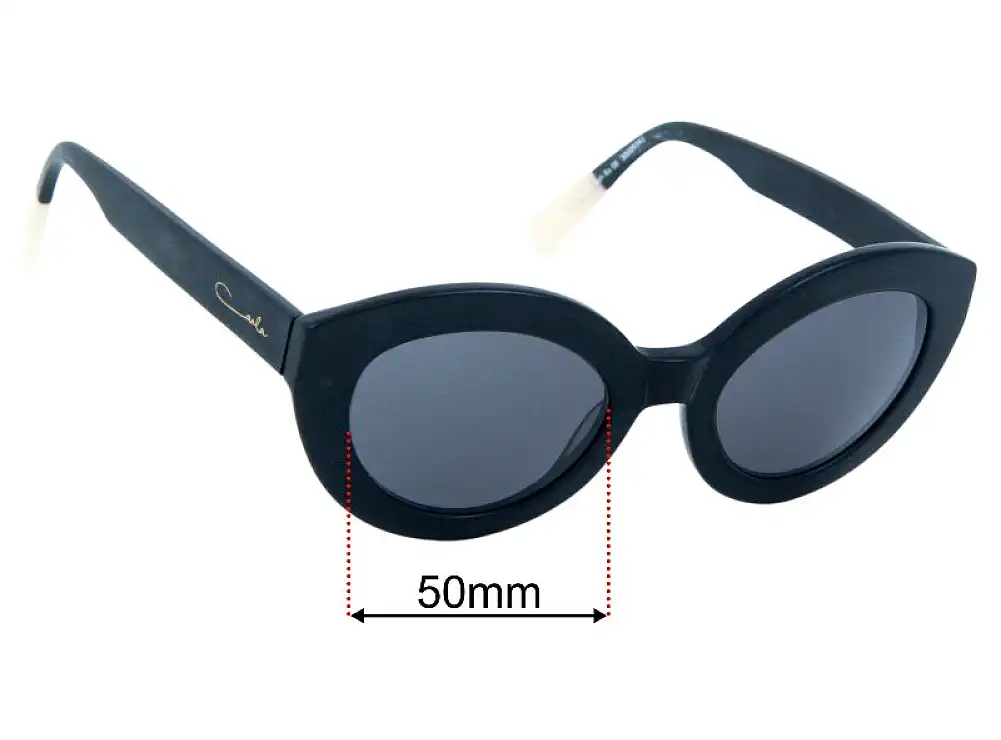 Sunglass Fix Replacement Lenses for Carla Zampatti Sun Rx 08 - 50mm Wide Sunglass Fix Replacement Lenses for Carla Zampatti Sun Rx 08 - 50mm Wide