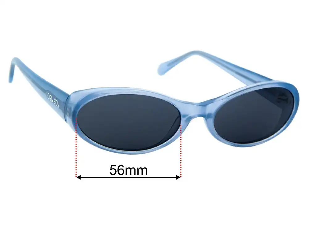 Sunglass Fix Lentes de Repuesto para Del Sol Toast - 56mm Wide Sunglass Fix Lentes de Repuesto para Del Sol Toast - 56mm Wide