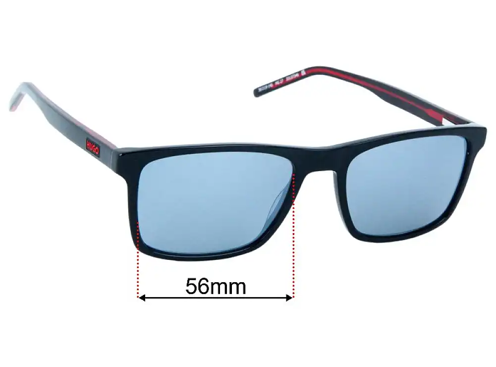 Sunglass Fix Replacement Lenses for Hugo Boss HG 27 - 56mm Wide Sunglass Fix Replacement Lenses for Hugo Boss HG 27 - 56mm Wide