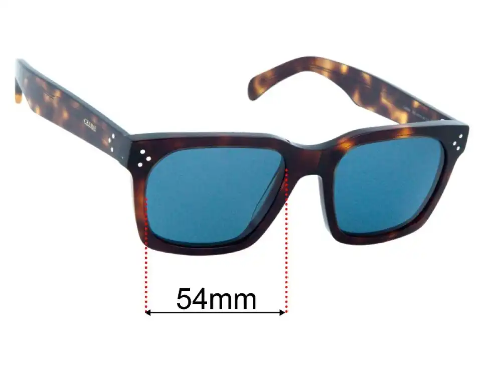 Sunglass Fix Replacement Lenses for Celine CL 40248I - 54mm Wide Sunglass Fix Replacement Lenses for Celine CL 40248I - 54mm Wide