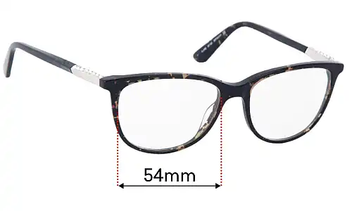 Sunglass Fix Lentes de Repuesto para Alex Perry AP 68 - 52mm Wide Alex Perry AP 68 Lentes de Repuesto 52mm wide