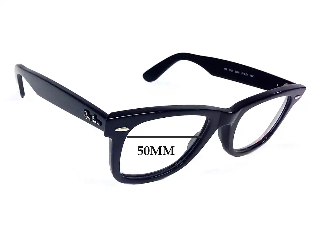 Sunglass Fix Lentes de Repuesto para Ray-Ban RB5121 Wayfarer - 50mm Wide Sunglass Fix Lentes de Repuesto para Ray-Ban RB5121 Wayfarer - 50mm Wide