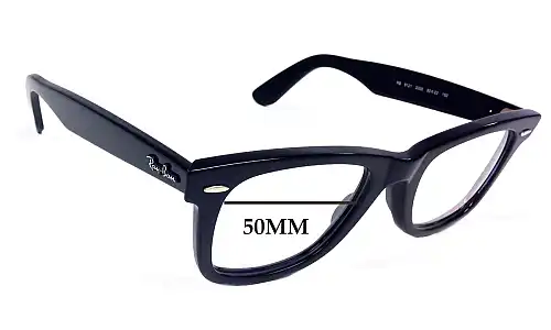 Sunglass Fix Lentes de Repuesto para Ray-Ban RB5121 Wayfarer - 50mm Wide Sunglass Fix Lentes de Repuesto para Ray-Ban RB5121 Wayfarer - 50mm Wide