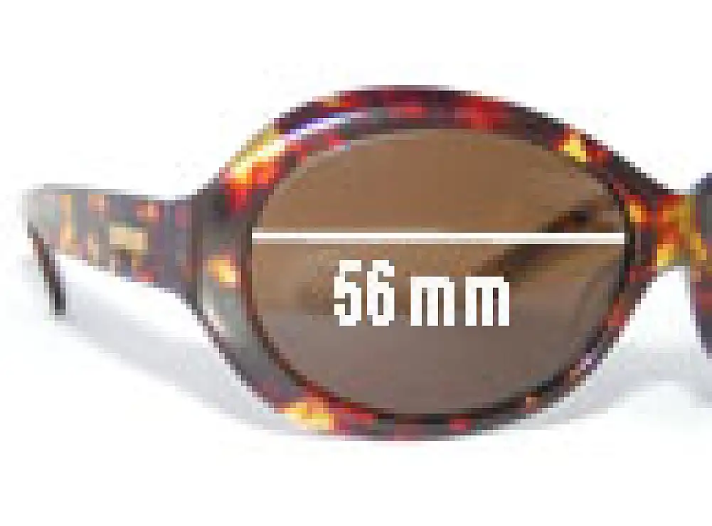 Sunglass Fix Lentes de Repuesto para Bill Bass Dean - 56mm Wide Sunglass Fix Lentes de Repuesto para Bill Bass Dean - 56mm Wide