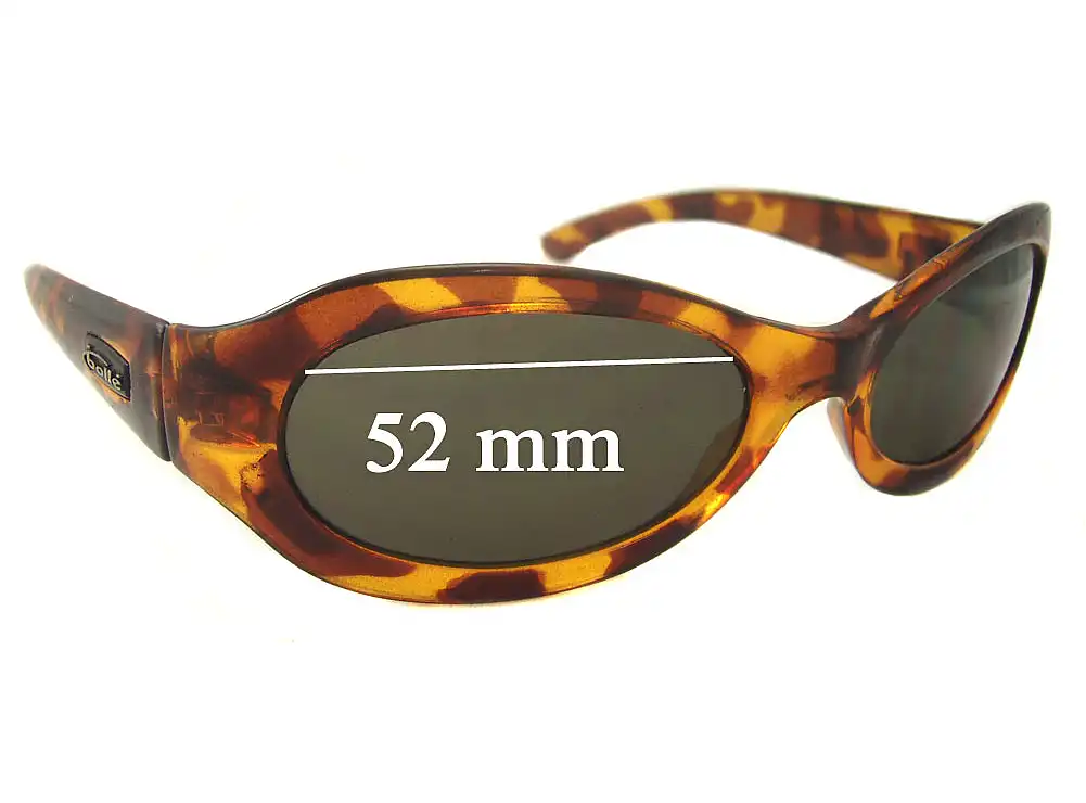 Sunglass Fix Lentes de Repuesto para Bolle Unknown - 52mm Wide Sunglass Fix Lentes de Repuesto para Bolle Unknown - 52mm Wide