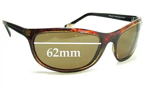 Sunglass Fix Lentes de Repuesto para Cancer Council 9615 - 62mm Wide Sunglass Fix Lentes de Repuesto para Cancer Council 9615 - 62mm Wide