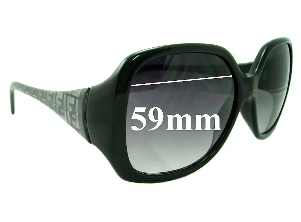 Sunglass Fix Lentes de Repuesto para Fendi FS 5145 - 59mm Wide Sunglass Fix Lentes de Repuesto para Fendi FS 5145 - 59mm Wide