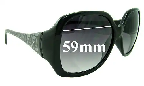 Sunglass Fix Lentes de Repuesto para Fendi FS 5145 - 59mm Wide Sunglass Fix Lentes de Repuesto para Fendi FS 5145 - 59mm Wide