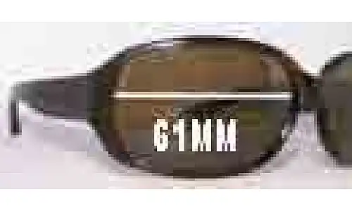 Sunglass Fix Lentes de Repuesto para Marc by Marc Jacobs MMJ 007/P/S - 61mm Wide Sunglass Fix Lentes de Repuesto para Marc by Marc Jacobs MMJ 007/P/S - 61mm Wide
