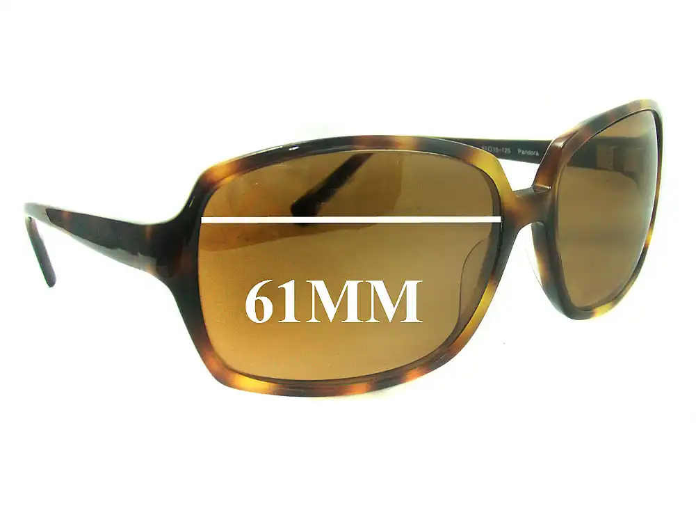 Sunglass Fix Lentes de Repuesto para Oliver Peoples Pandora - 61mm Wide Sunglass Fix Lentes de Repuesto para Oliver Peoples Pandora - 61mm Wide